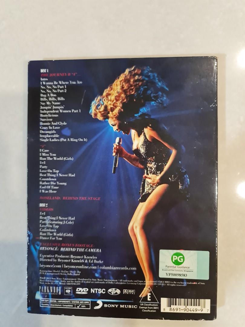 Beyonce DVD, Hobbies & Toys, Music & Media, CDs & DVDs on Carousell