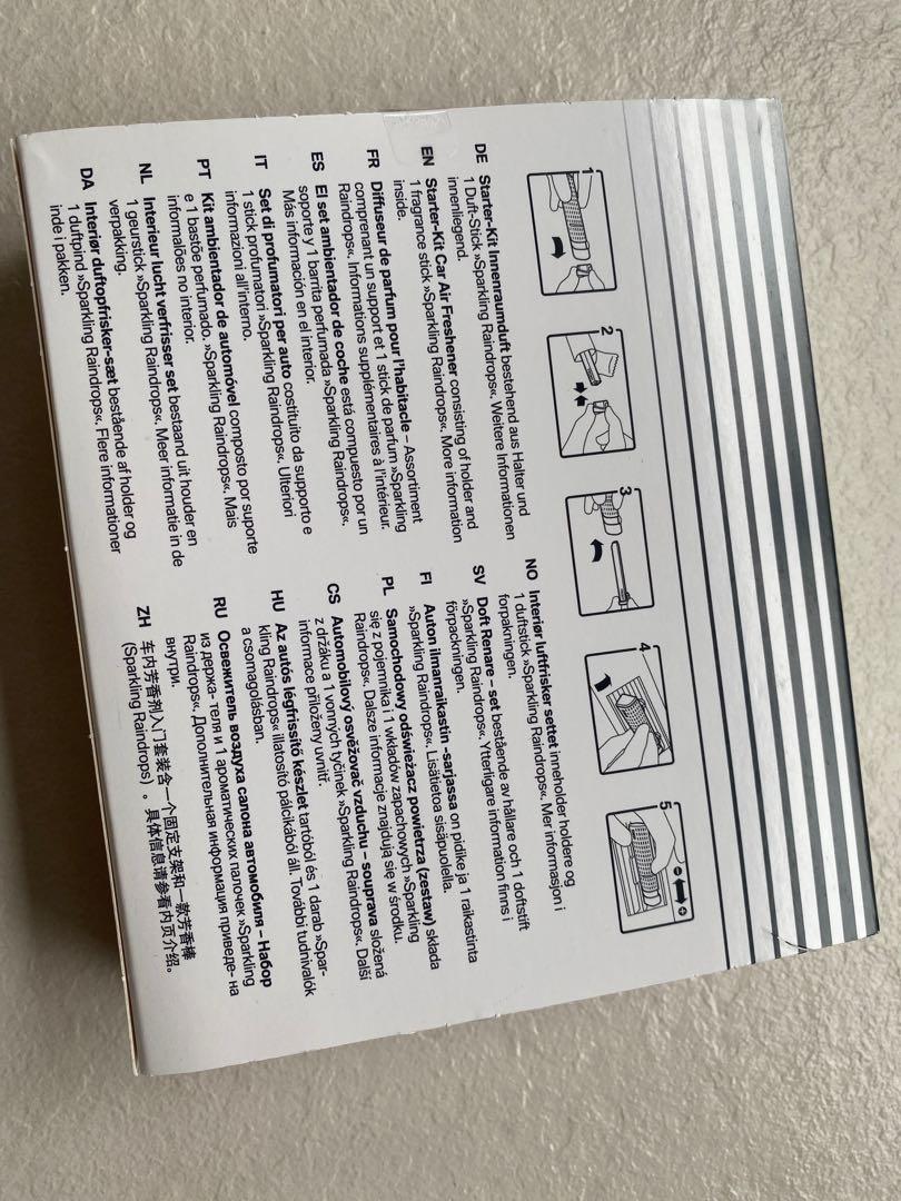 BMW Natural Air Interior Fragrance Starter Kit Set, Car Accessories