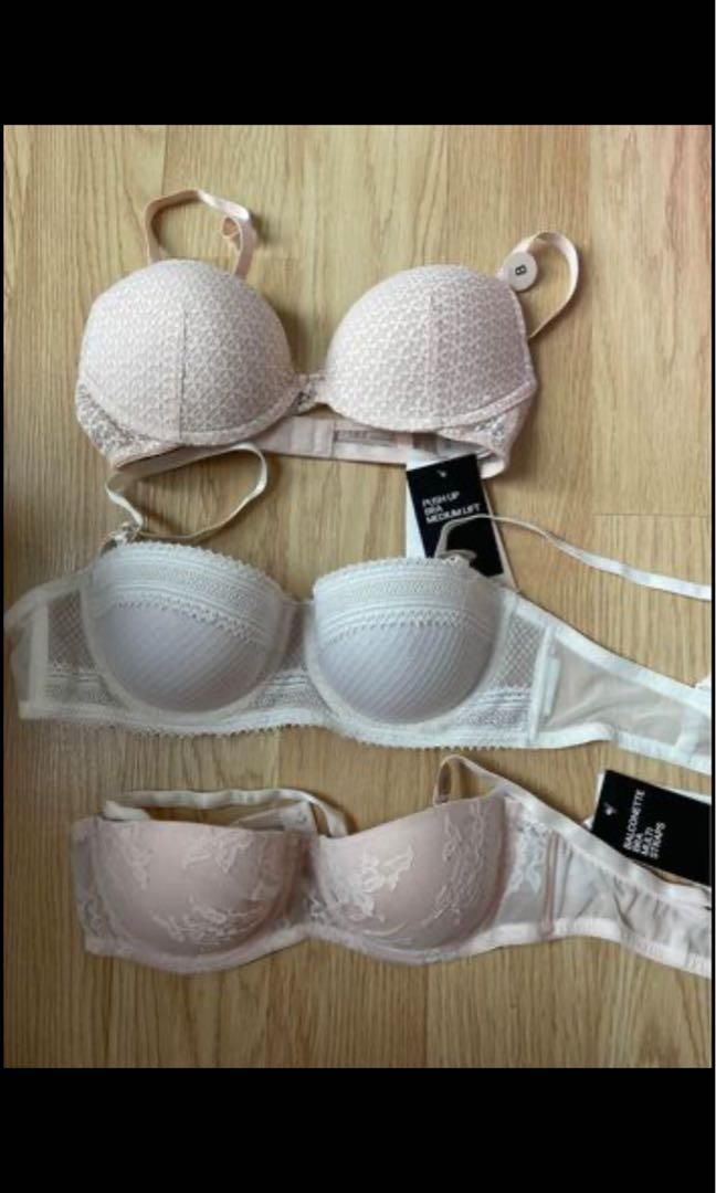 BN H & M bras, Women's Fashion, New Undergarments & Loungewear on Carousell