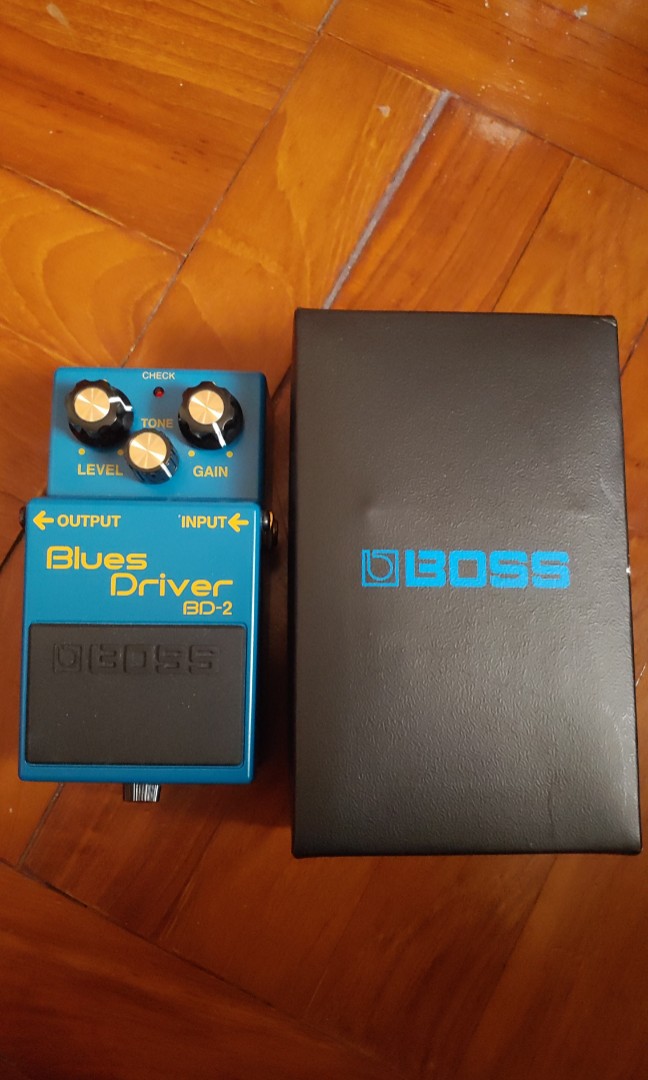 Boss BD-2 Blue Driver pedal 99% new, 興趣及遊戲, 音樂、樂器& 配件