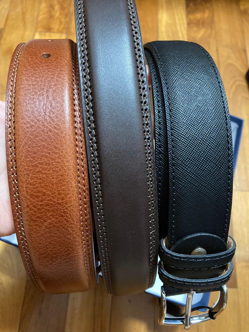 Brand new with tag Genuine Italian leather belts Men s Fashion