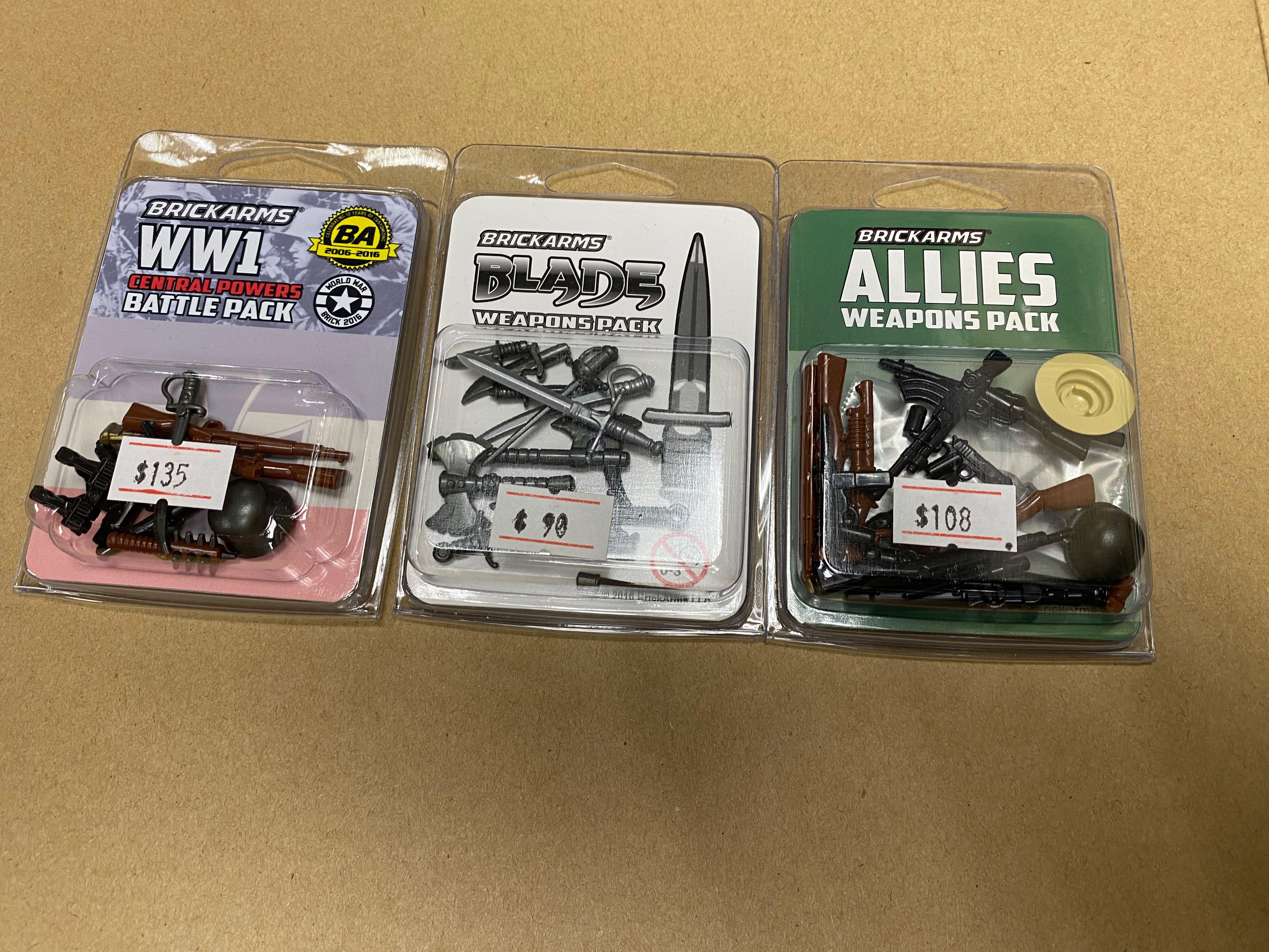 Brickarms ww1 allies battle hot sale pack