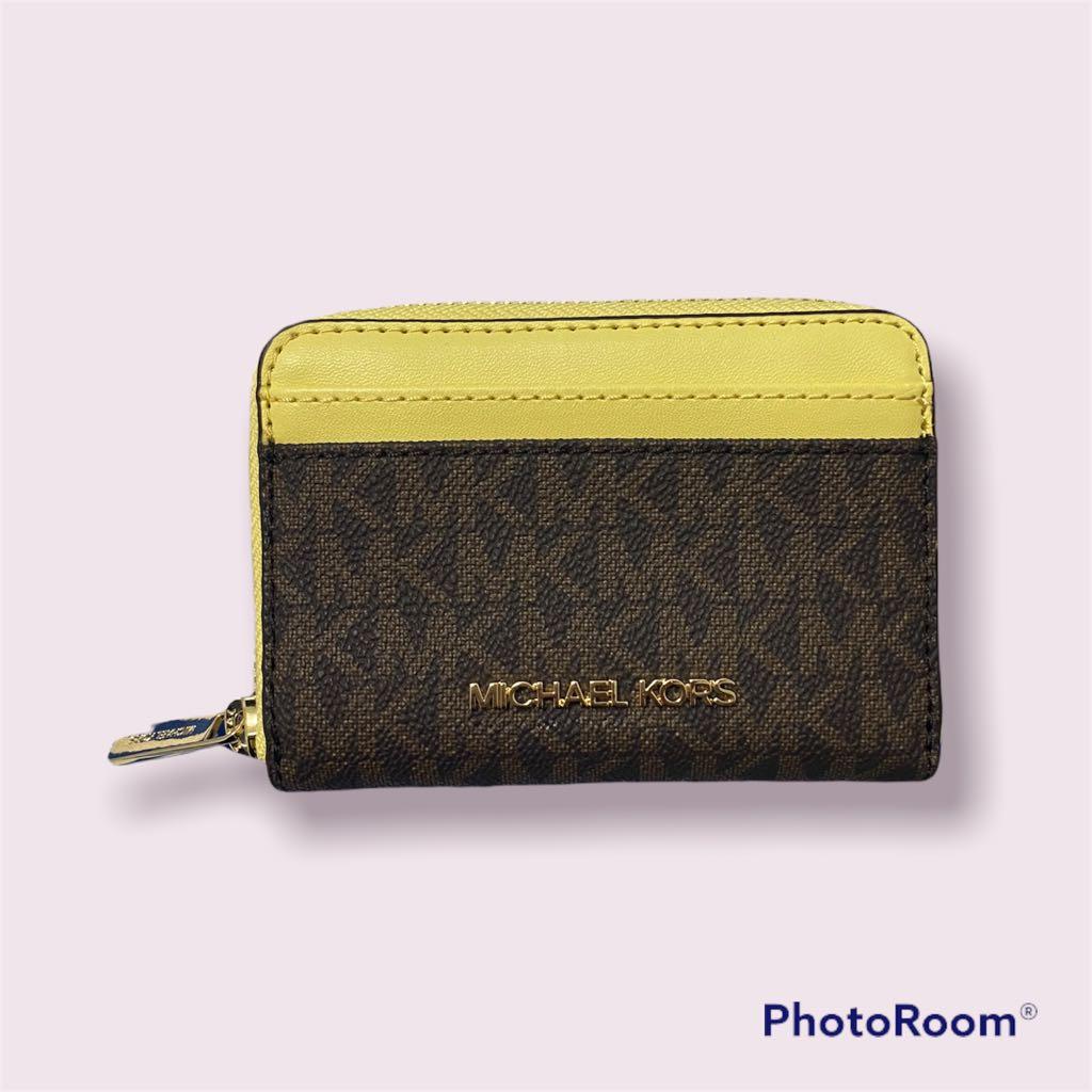 BUTTERCUP MICHAEL KORS CARD HOLDER / COIN PURSE (ORIGINAL), Women's  Fashion, Bags & Wallets, Wallets & Card holders on Carousell
