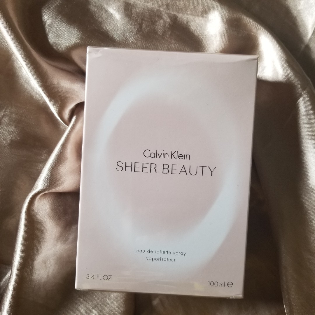 Calvin Klein Sheer Beauty EDT 100ml, Beauty & Personal Care, Fragrance ...