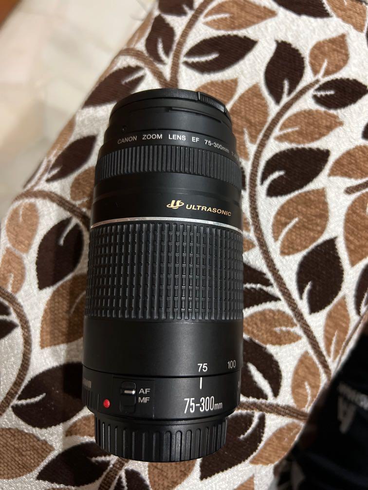 Canon Zoom Lens Ef 75 300mm F4 5 6 Ultrasonic Photography Lens Kits On Carousell