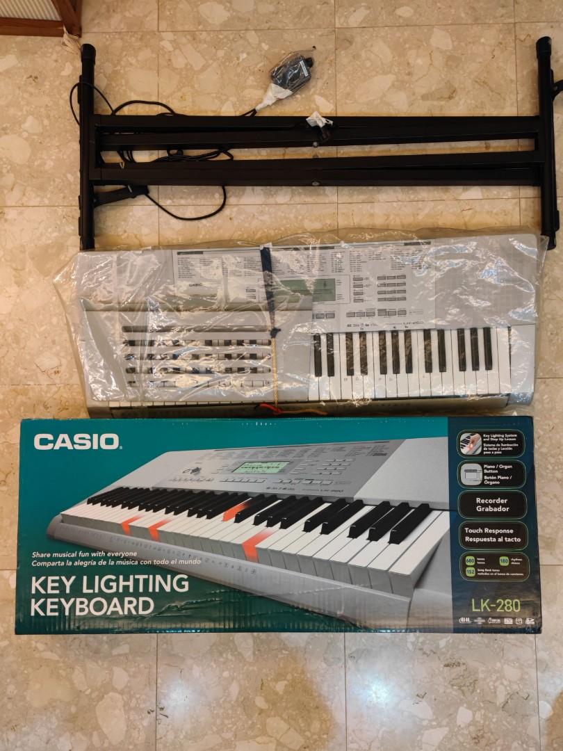 Keyboard casio lk 280 top