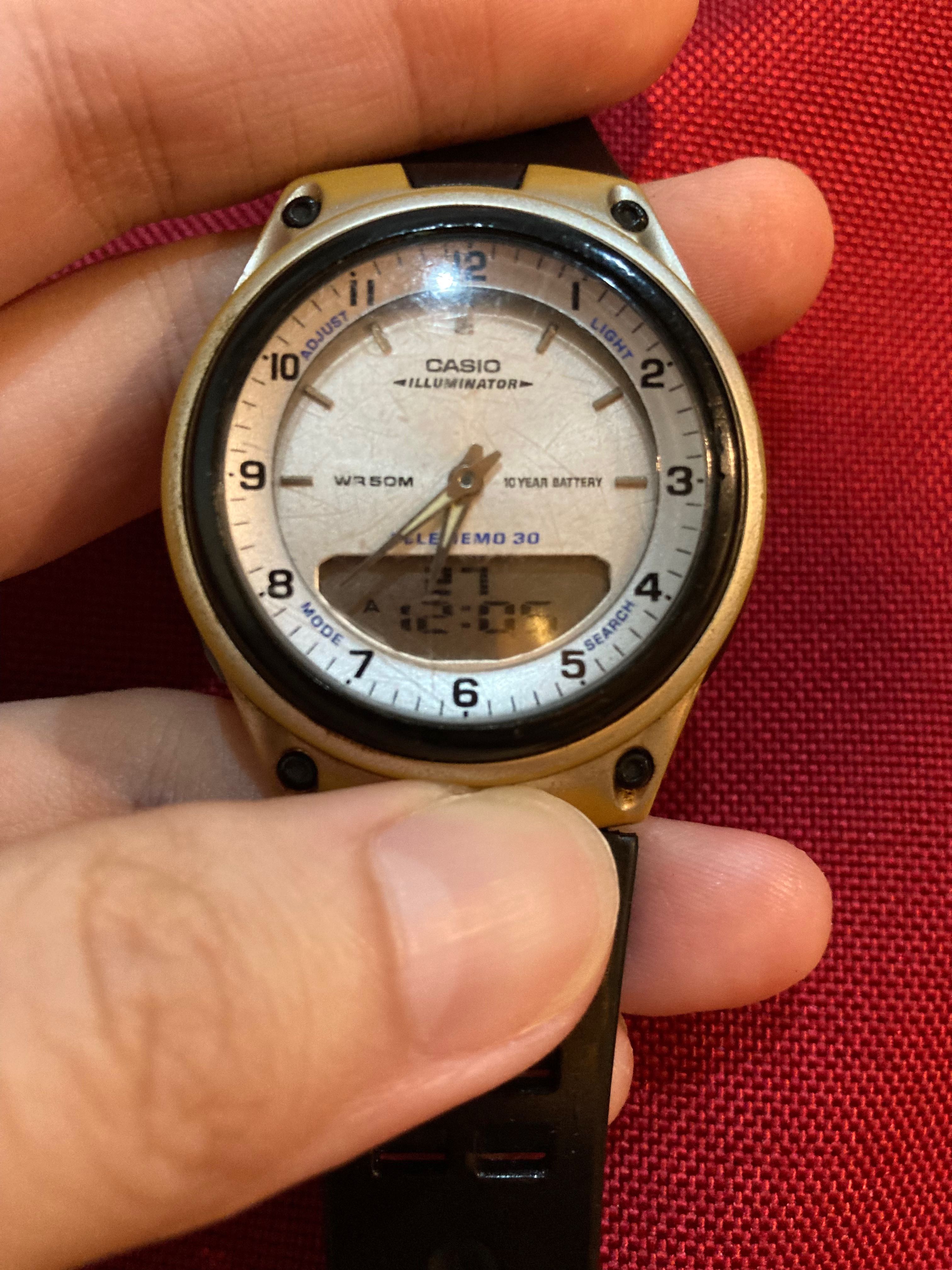 Casio Men Telememo 30, Men's Fashion, Watches \u0026 Accessories, Watches on  Carousell