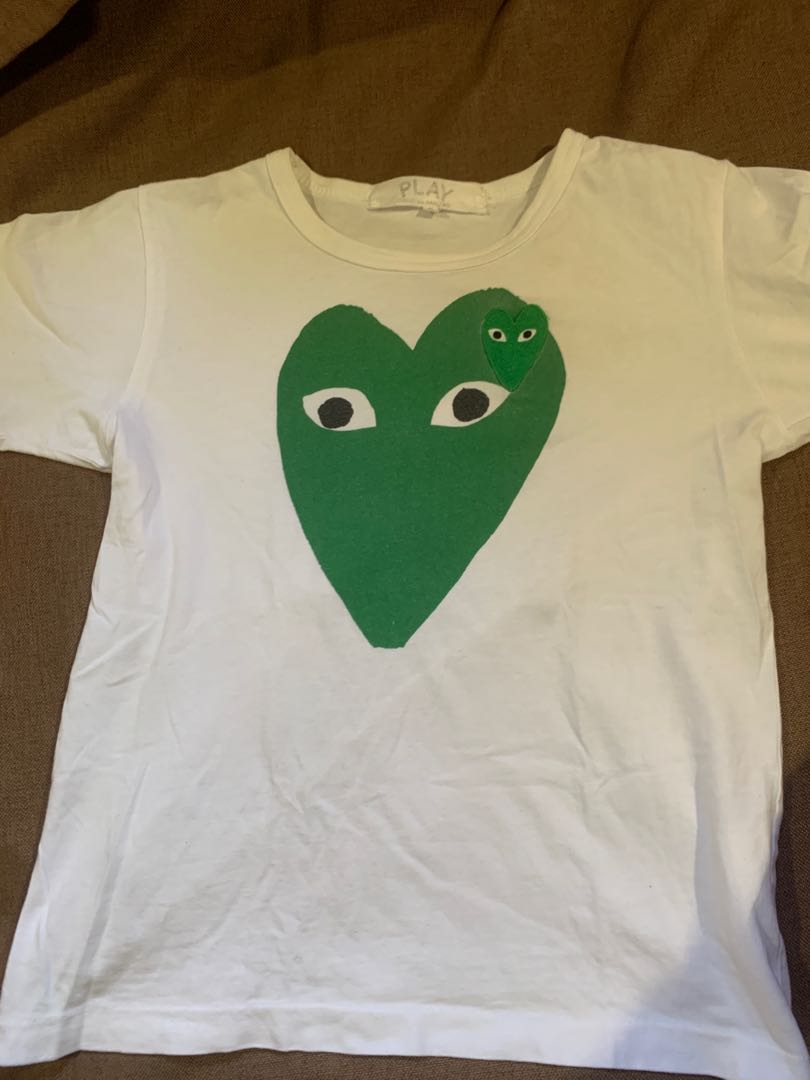 cdg green heart
