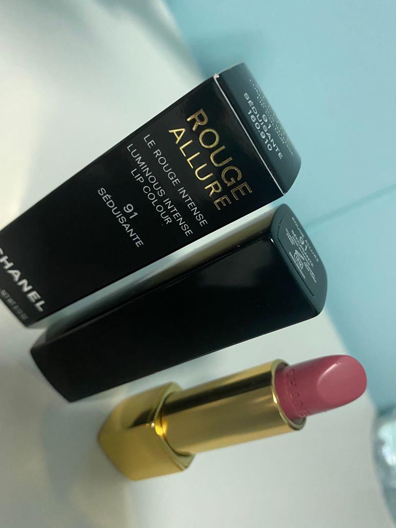 Chanel Lipstick : Rouge Allure 91 SÉDUISANTE