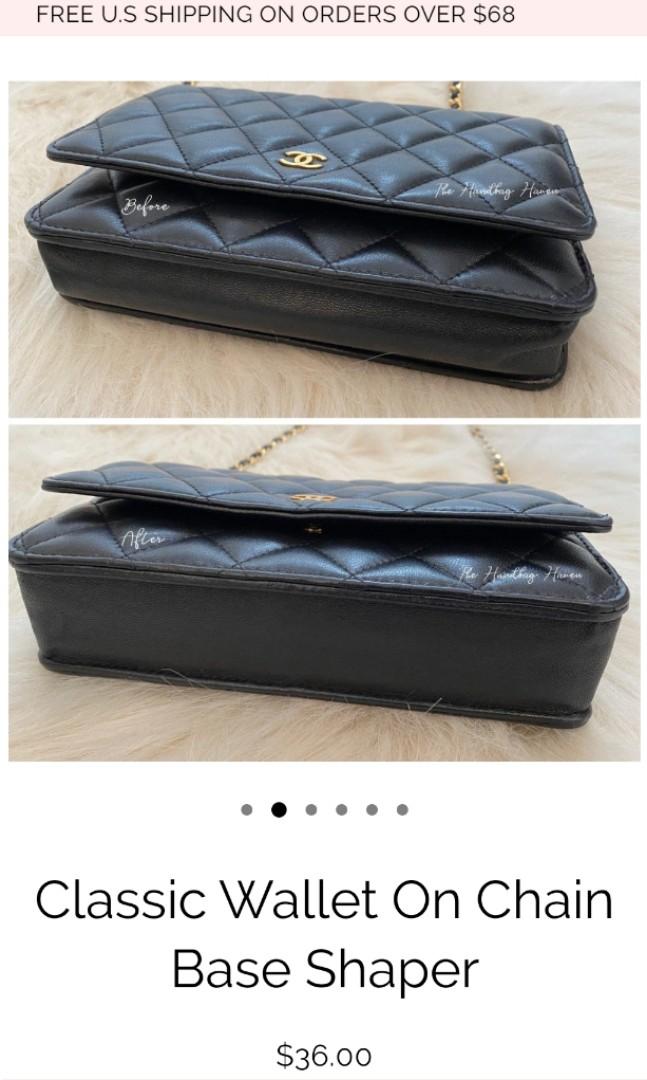 Chanel woc bag hotsell shaper