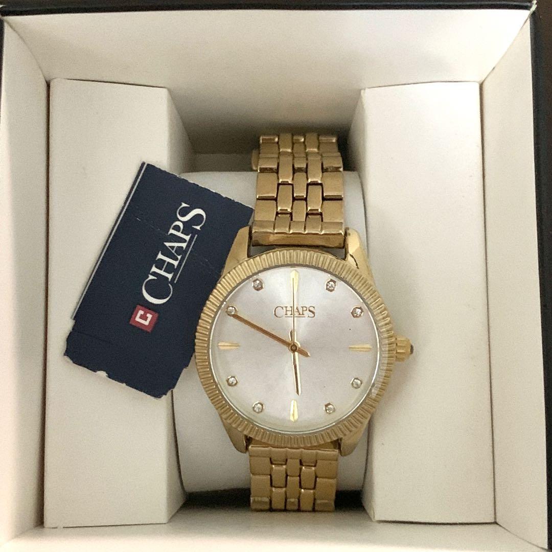 Chaps gold watch top