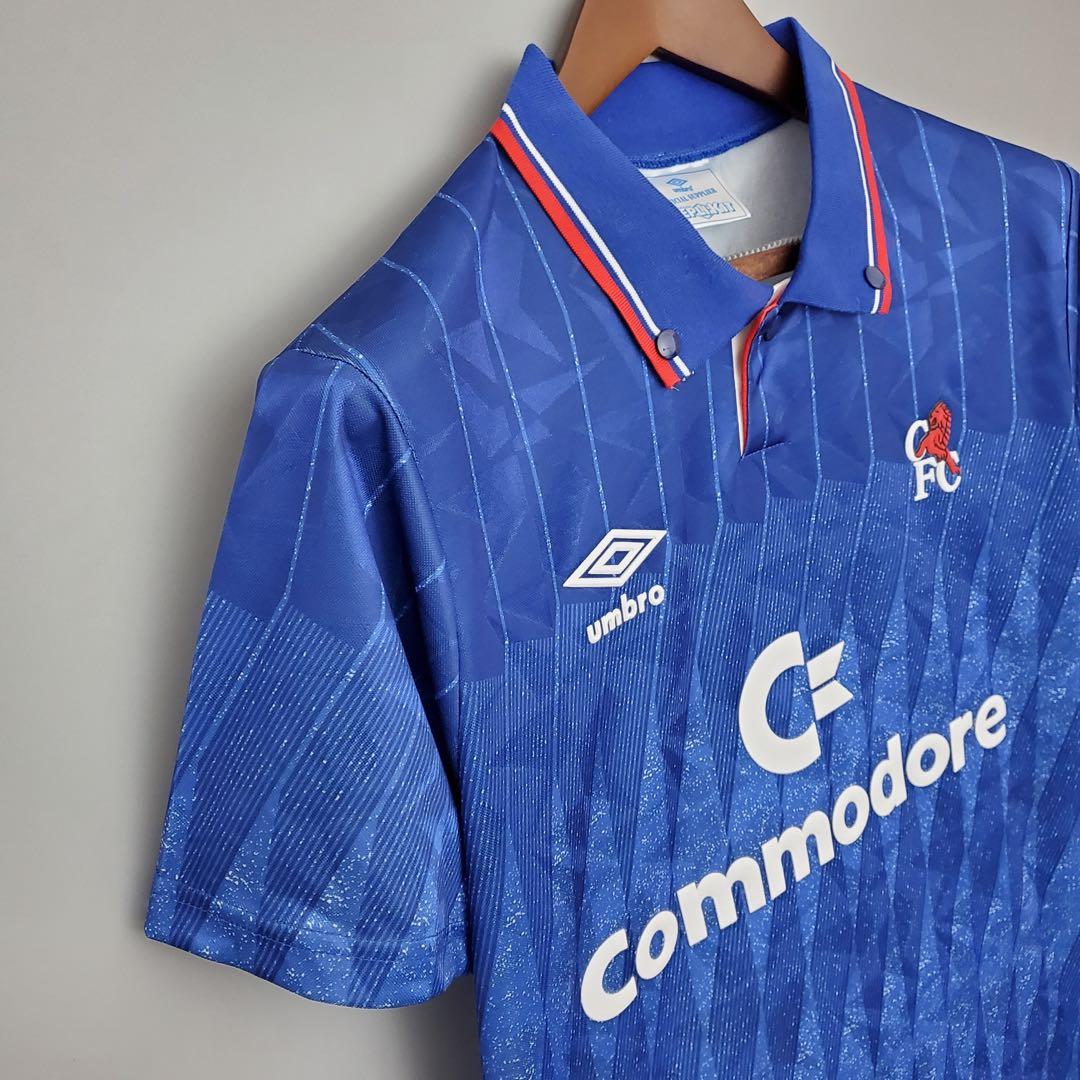 Chelsea 89-91 Home Retro Jersey - Zorrojersey- Professional Custom Soccer  Jersey Online Store