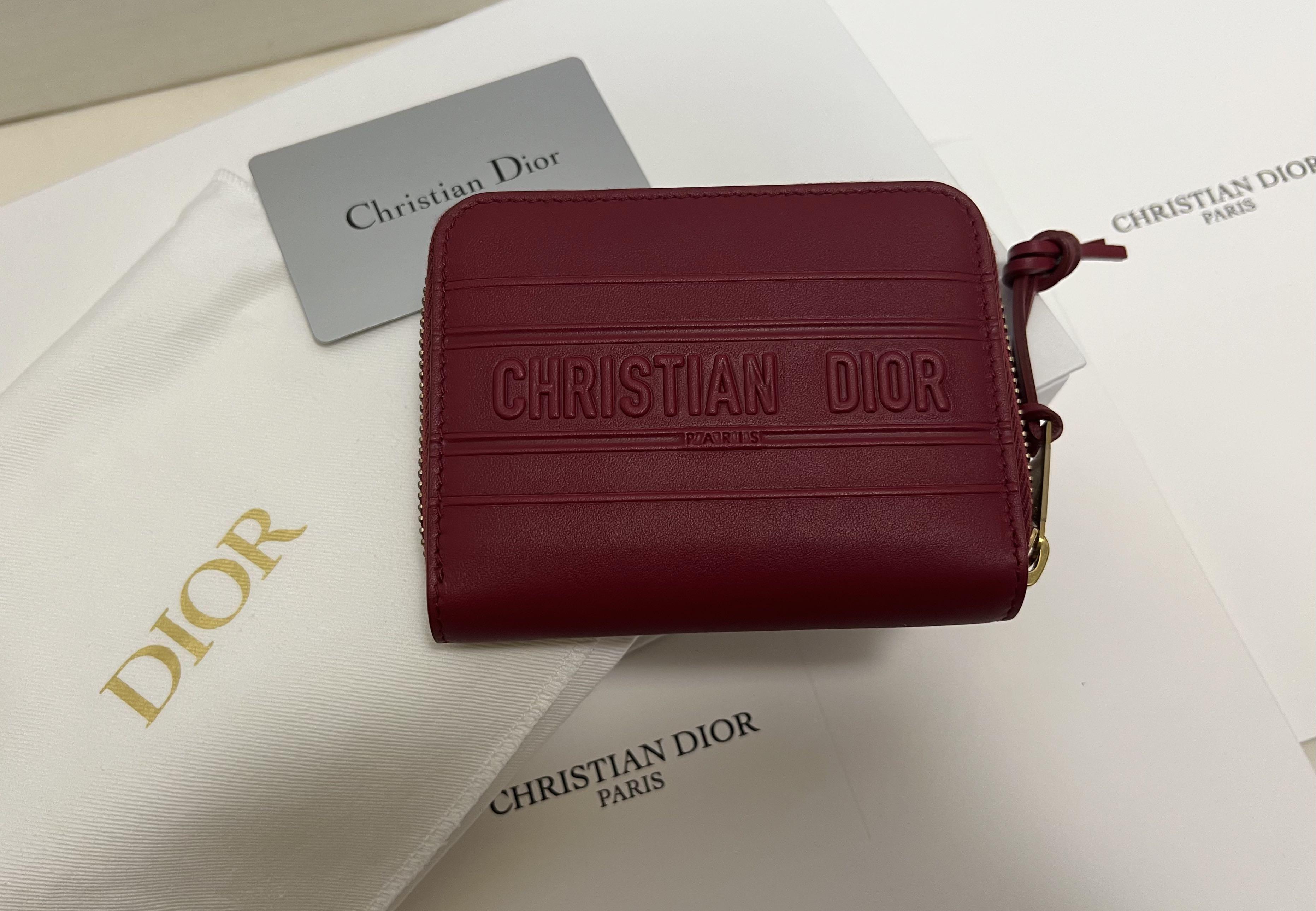 women's christian dior wallet