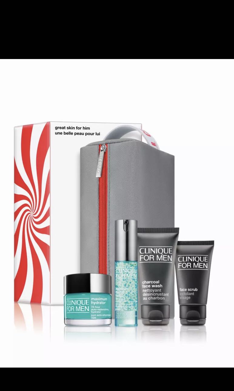 Clinique men gift set worth 168, Beauty & Personal Care, Face, Face