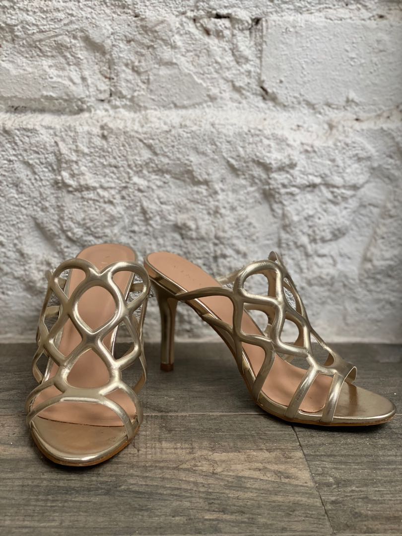 VINCCI Gold Heels for sale Women s Fashion Footwear Heels on