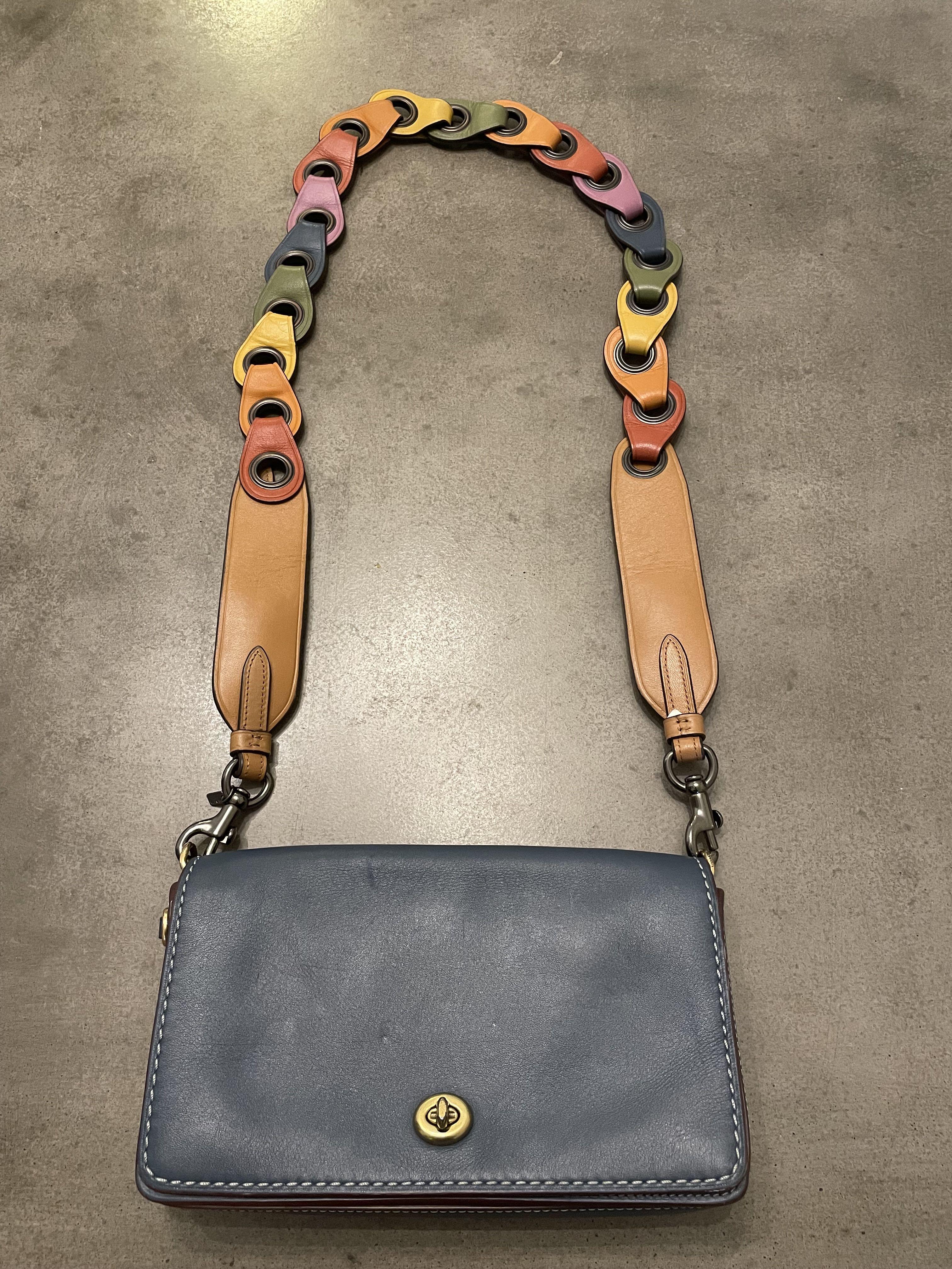 Coach dinky online strap