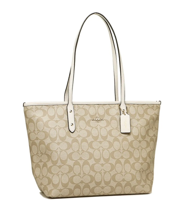 Coach F58292 City Zip Tote Bag, Luxury, Bags & Wallets on Carousell