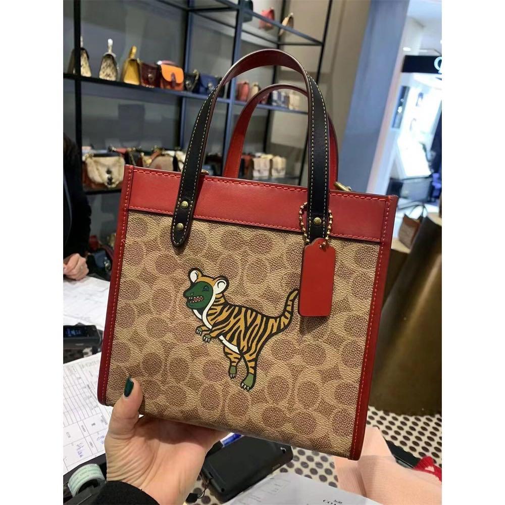 Coach tote with rexy sales