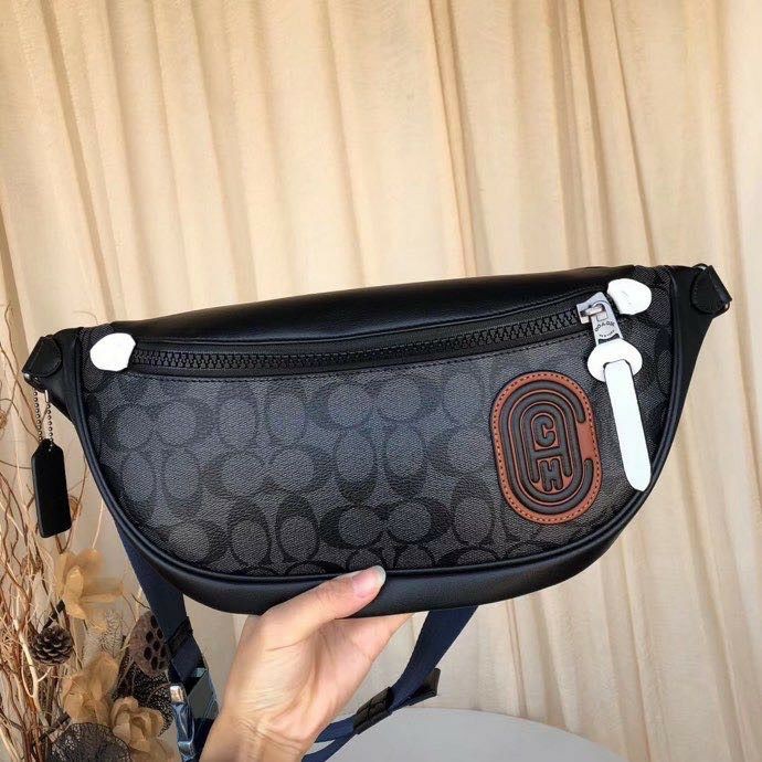 COACH waist bag, Men's Fashion, Bags, Sling Bags on Carousell