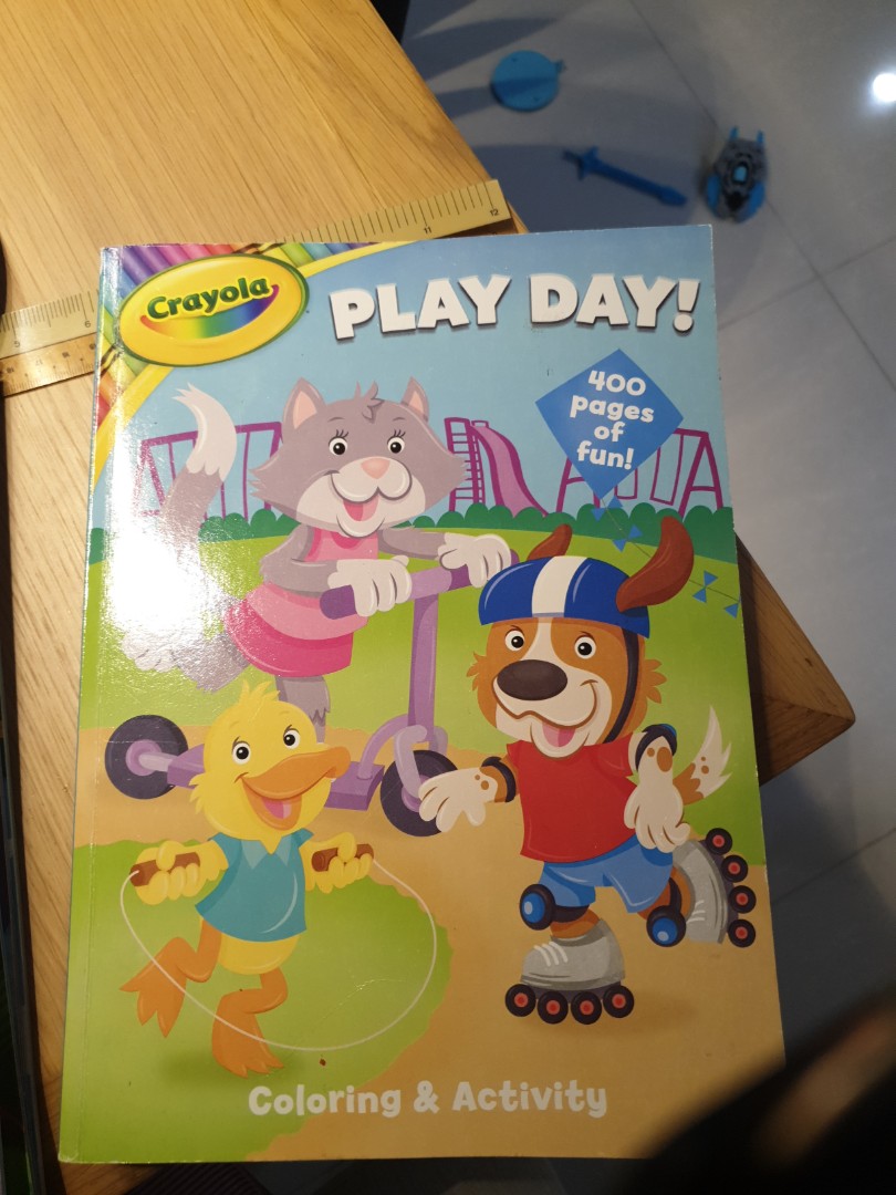 Crayola Colouring &amp; Activity Book, Babies &amp; Kids, Infant Playtime on ...