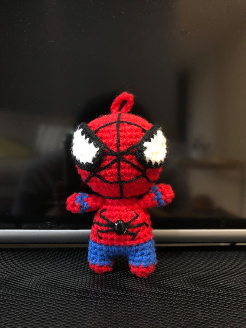 Crochet Spiderman Pulpo Reversible Crochet Spiderman, Hobbies Toys