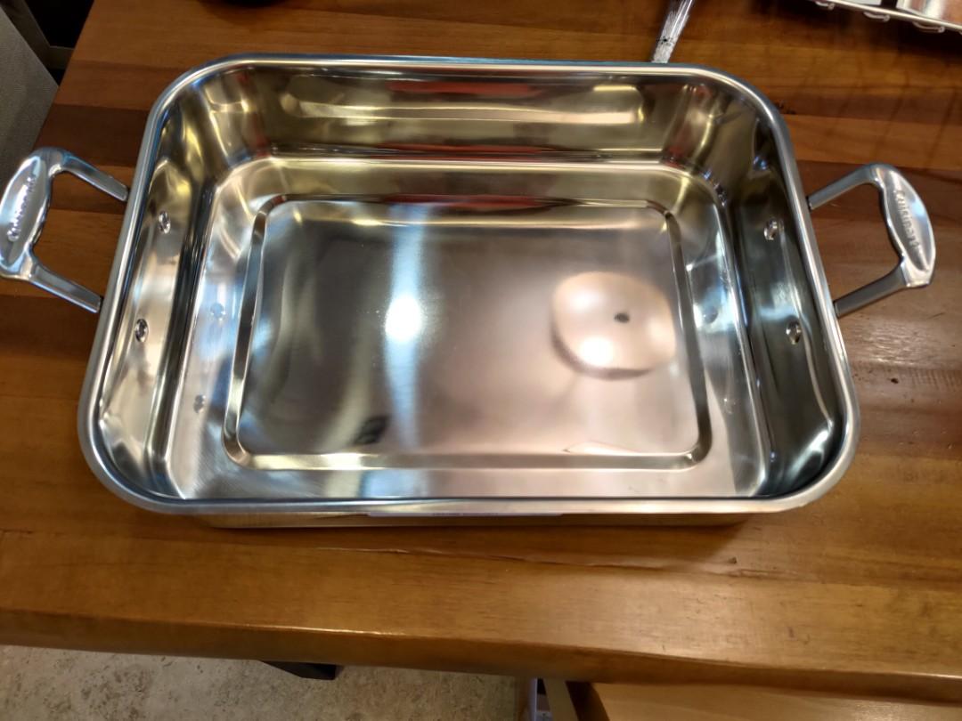 Cuisinart Chef's Classic roaster pan 16 inch, Furniture  Home Living,  Kitchenware  Tableware, Cookware  Accessories on Carousell