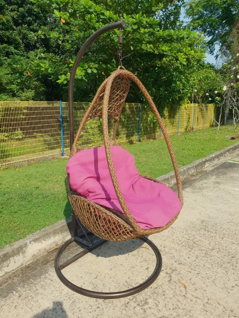 Designer Hanging Egg Chair, Furniture & Home Living, Furniture, Chairs