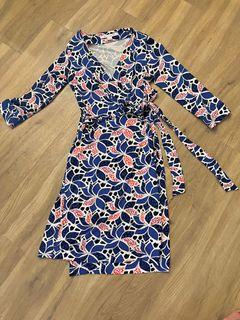 Diane Von Furstenberg Wrap Dress, Women's Fashion, Dresses \u0026 Sets, Dresses  on Carousell