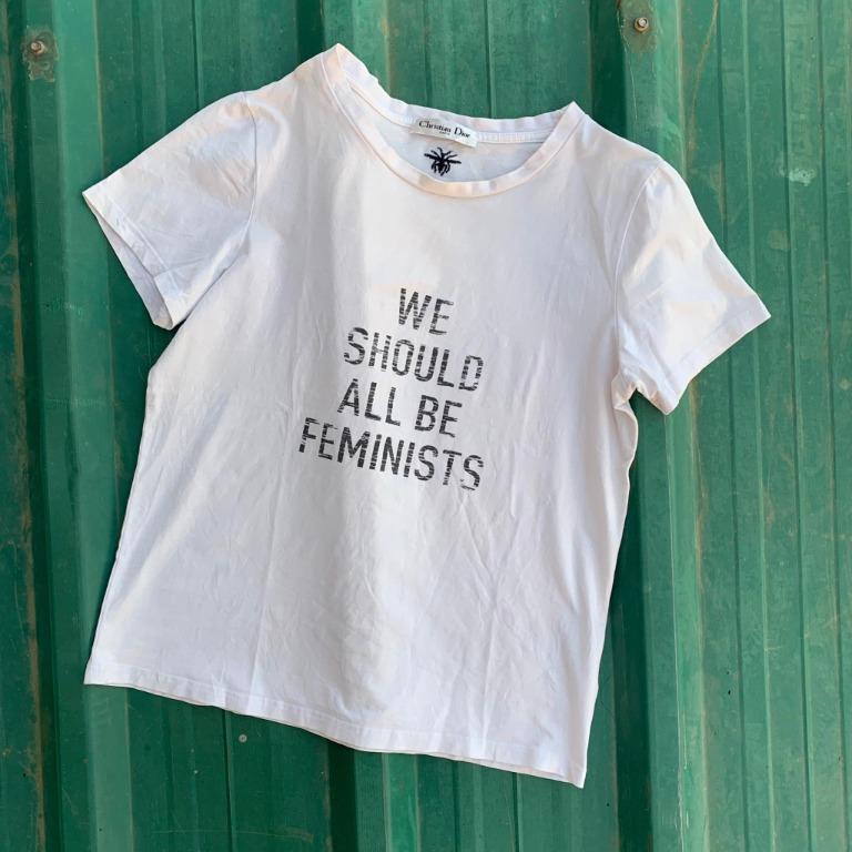 t shirt we should all be feminist dior