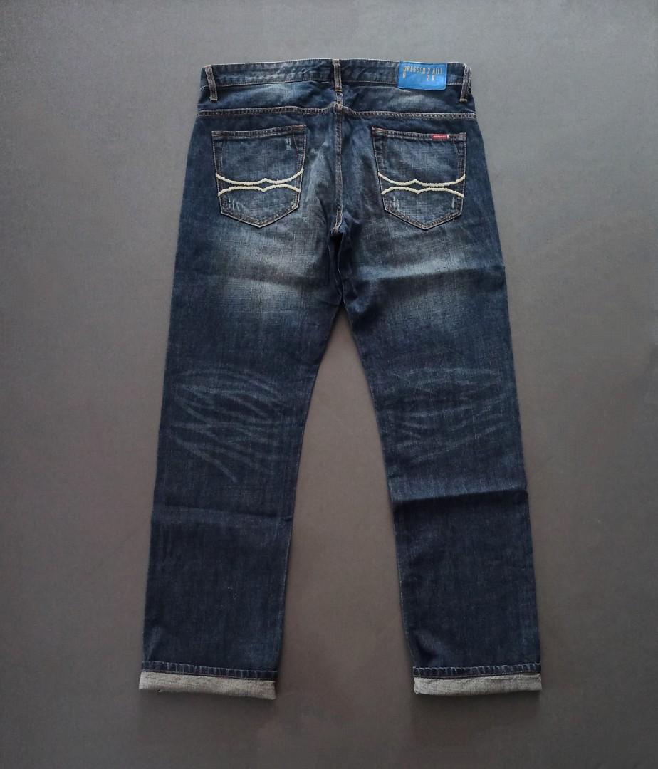 Dress To Kill Jeans Size 35 Fesyen Pria Pakaian Bawahan di