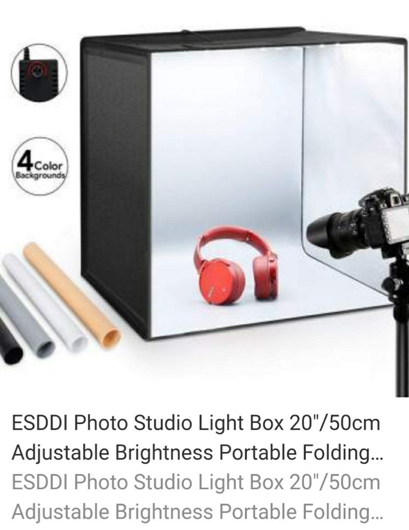 ESSDI Led shooting tent kit PKLD550, Photography, Photography