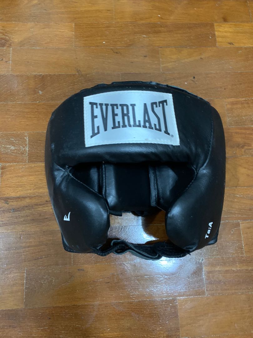 everlast open face headgear