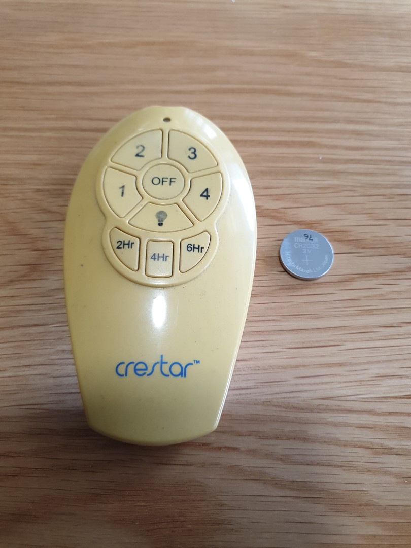 Fan Remote Control Crestar, TV & Home Appliances, Other Home