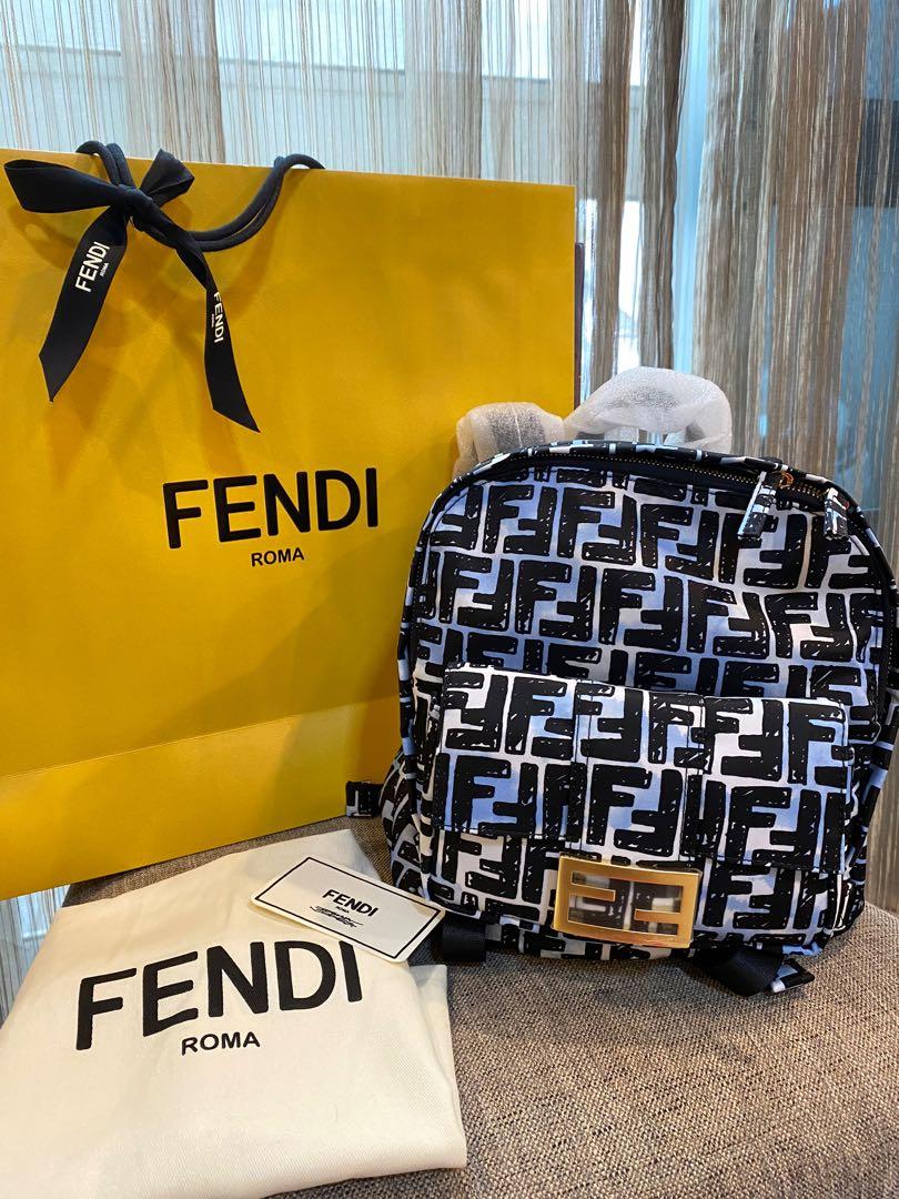 Authentic FENDI Backpack (Product code:8BZ048-ADBD), Luxury, Bags 