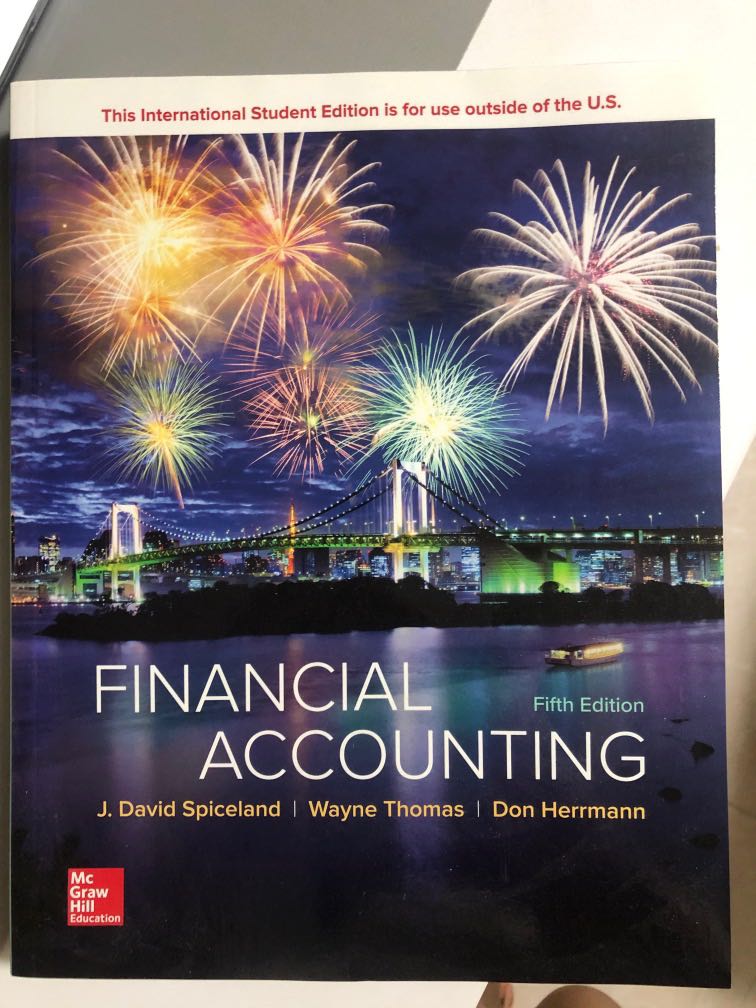 Financial Accounting Textbook PDF Fifth Edition (J.David Spiceland