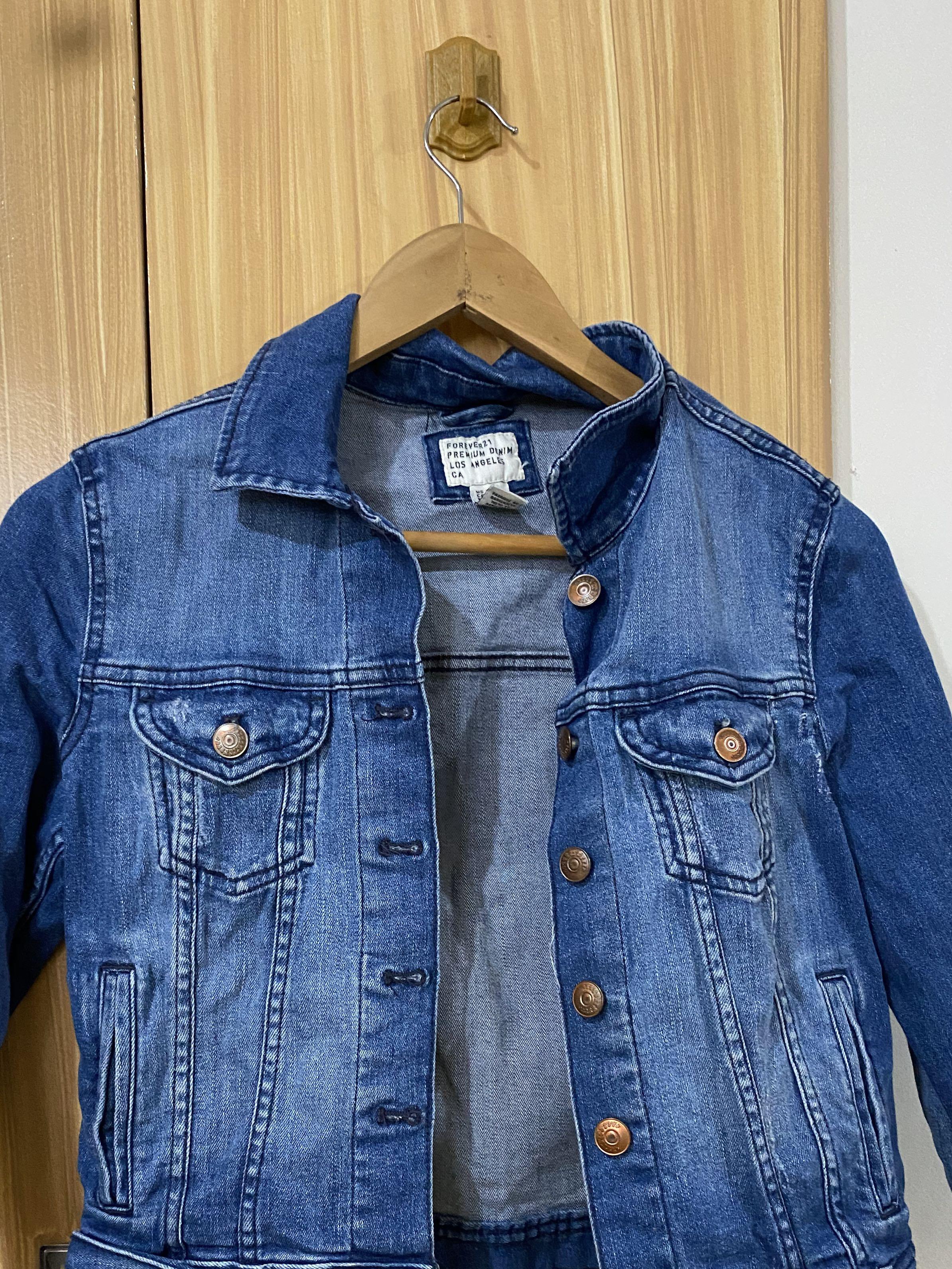 Forever 21 deals premium denim jacket