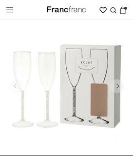 Francfranc Champagne Glass