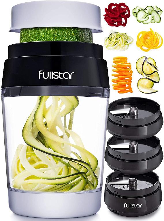 Fullstar Adjustable 3 in 1 Vegetable Spiralizer Vegetable Spiral Slicer -  China Spiralizer and Spiral Slicer price