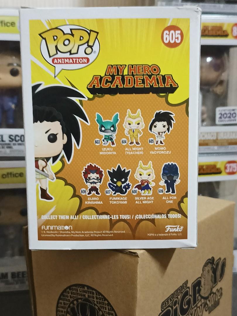 Funko Pop | MHA - Momo Yaoyoruzu, Hobbies & Toys, Toys & Games on Carousell