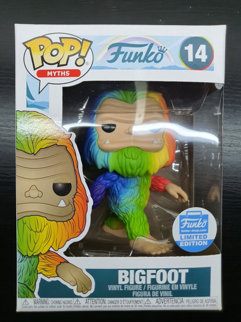 Funko pop 2025 rainbow bigfoot