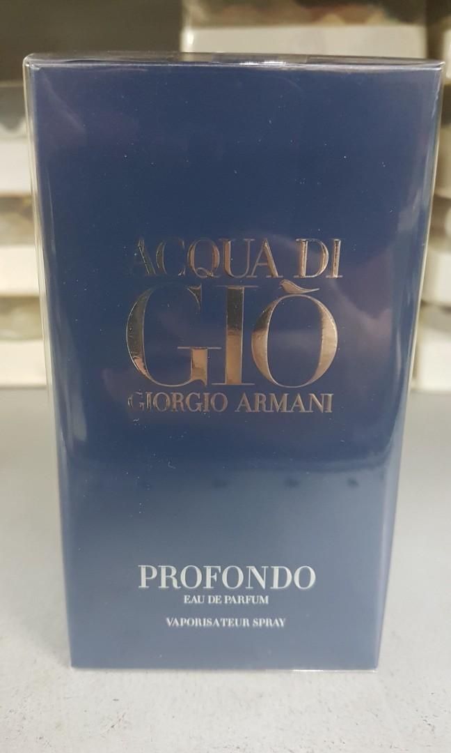 giorgio armani profondo 125ml