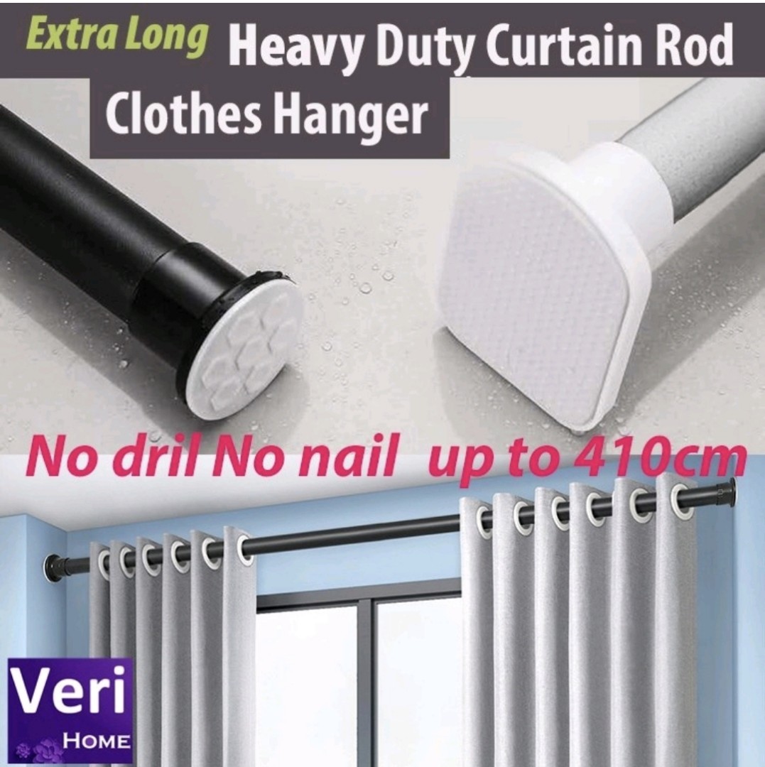 Curtain rod, Furniture & Home Living, Home Decor, Curtains