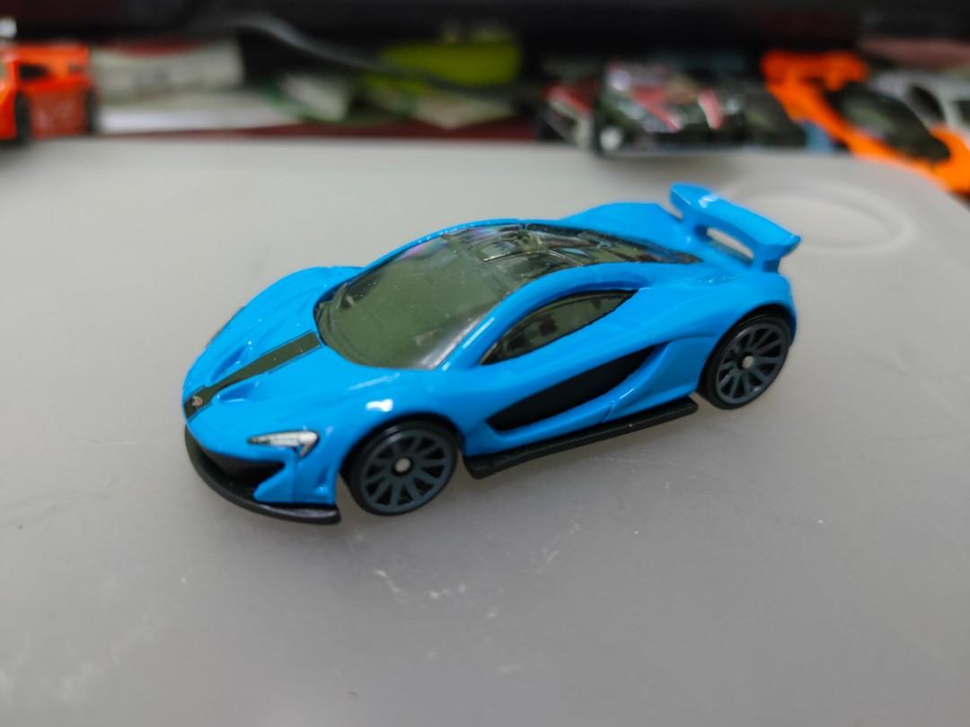 Hot wheels mclaren p1 blue hot sale