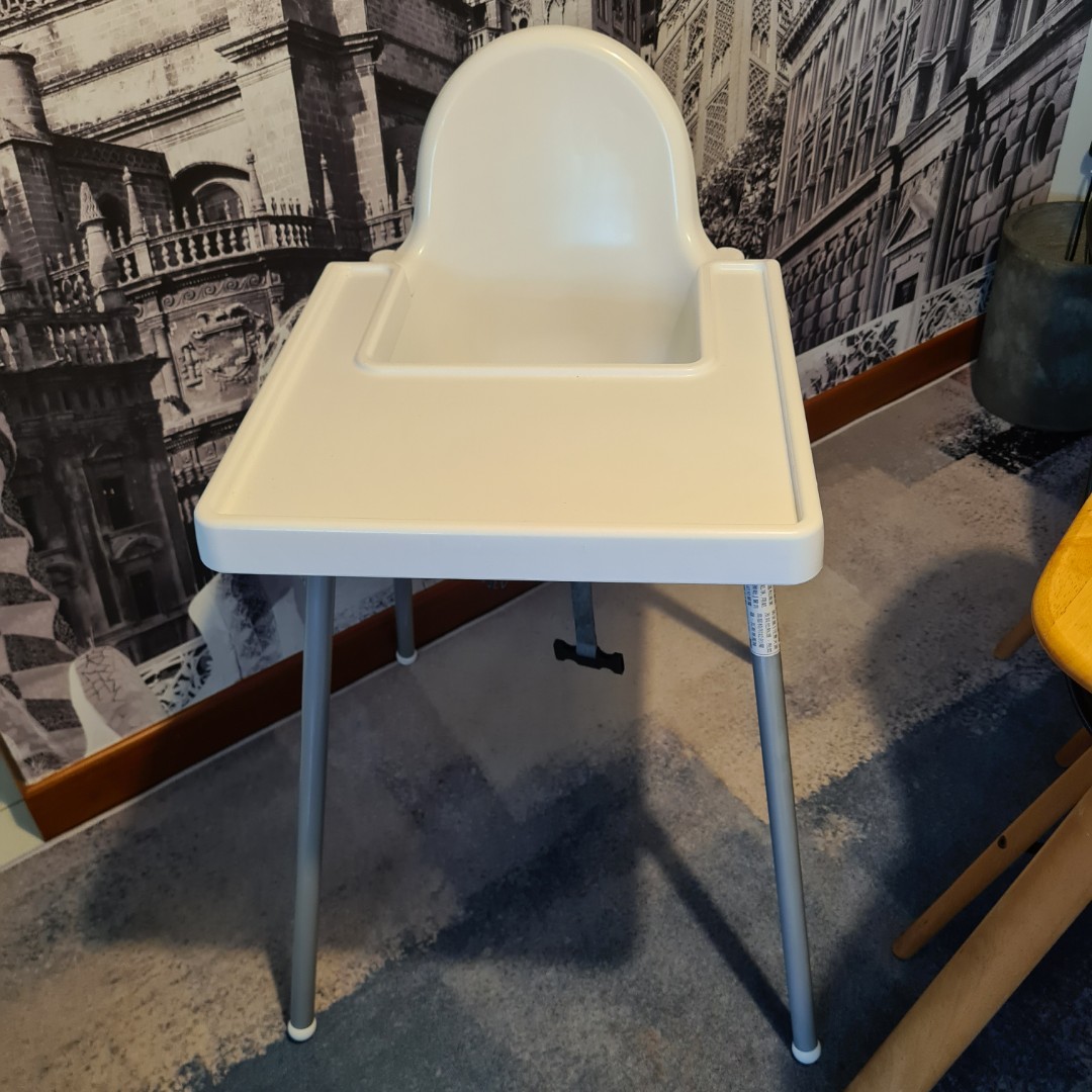 Ikea Baby High Chair with Tray, Babies & Kids, Nursing & Feeding, Baby