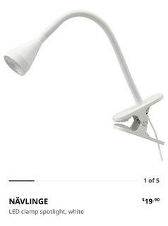 IKEA NAVLINGE CLAMP LAMP