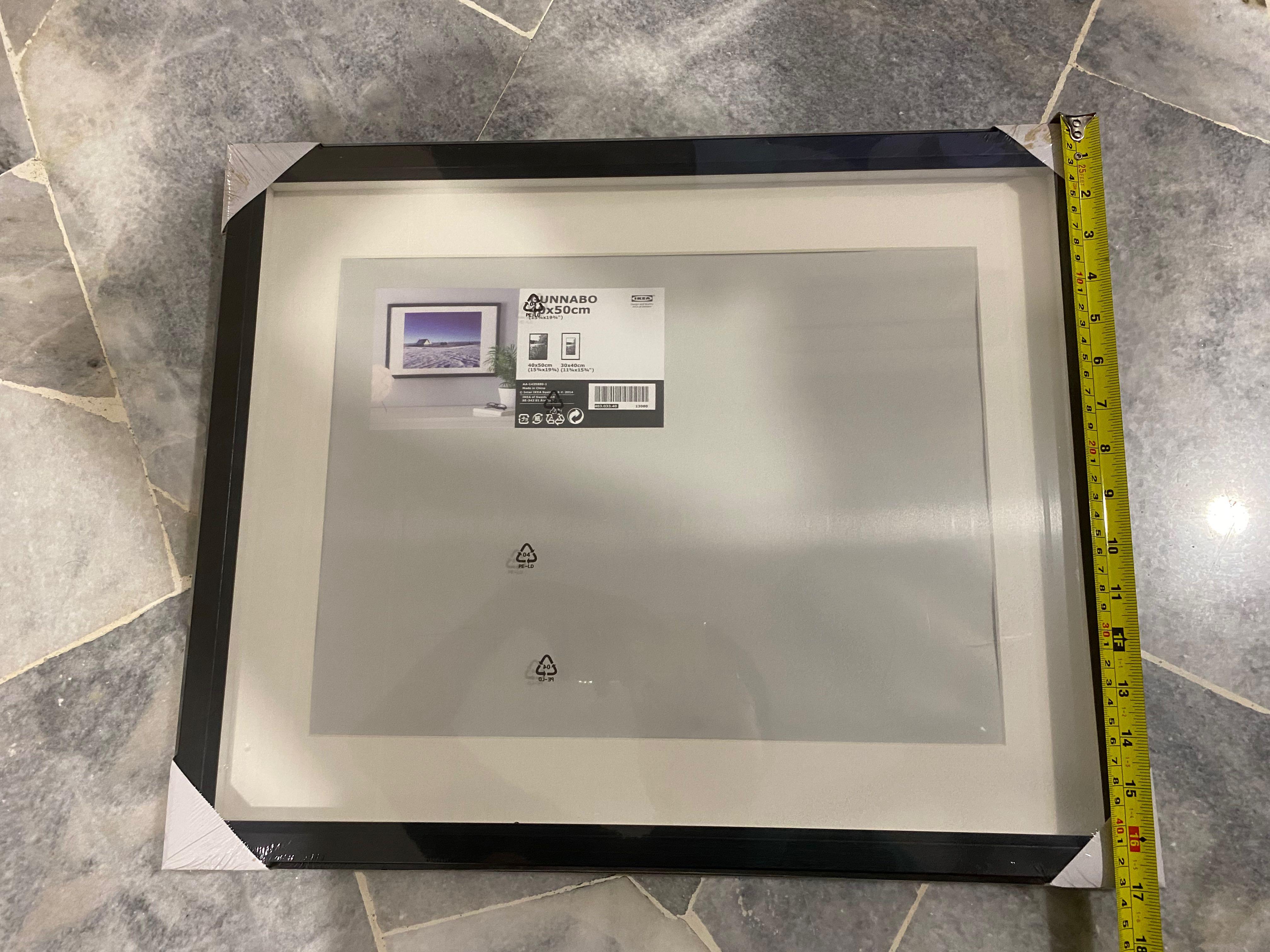 IKEA Photo Frame Gunnabo 40 x 50 cm Bye2021, Furniture & Home Living