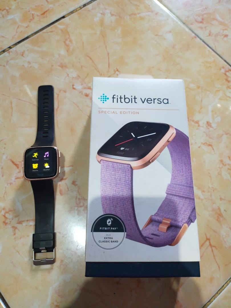 Jam Tangan Fitbit versa special edition original Fesyen Wanita
