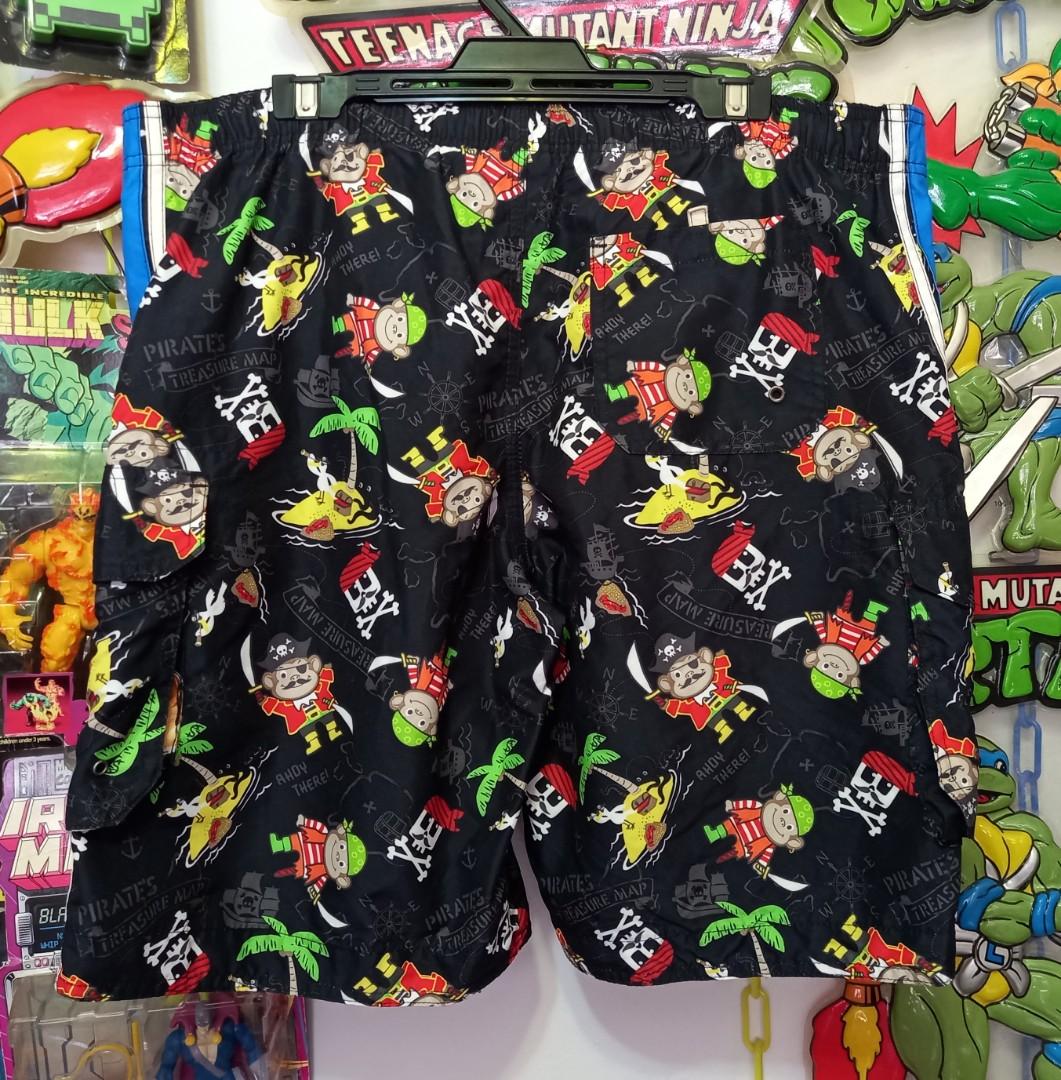 JOE BOXER Monkey Pirate Swimming Trunk Men s Fashion Bottoms