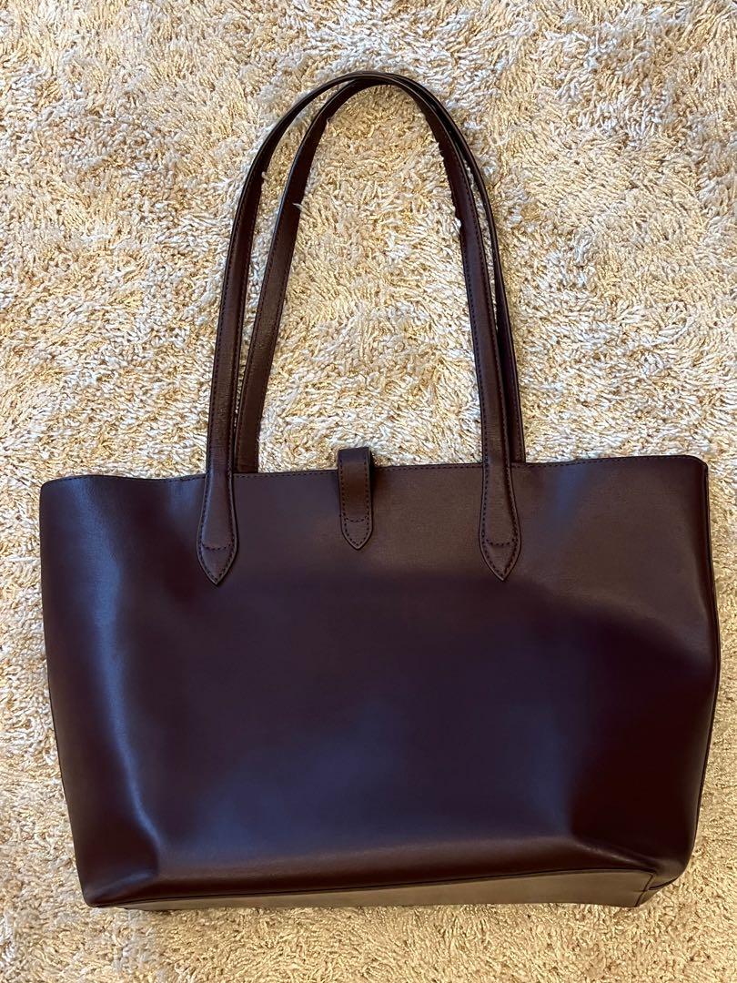 Kate spade burgundy discount tote