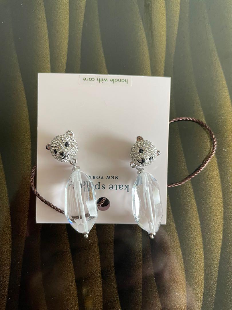 Kate Spade polar bear Earring, Women's Fashion, Jewelry & Organisers,  Earrings on Carousell